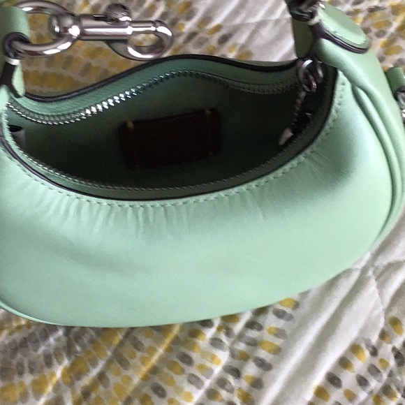 COPY - ⚡️FLASH SALE⚡️Coach Pale Pistachio / Silver Jonie Bag & Id Card Case - Picture 6 of 15